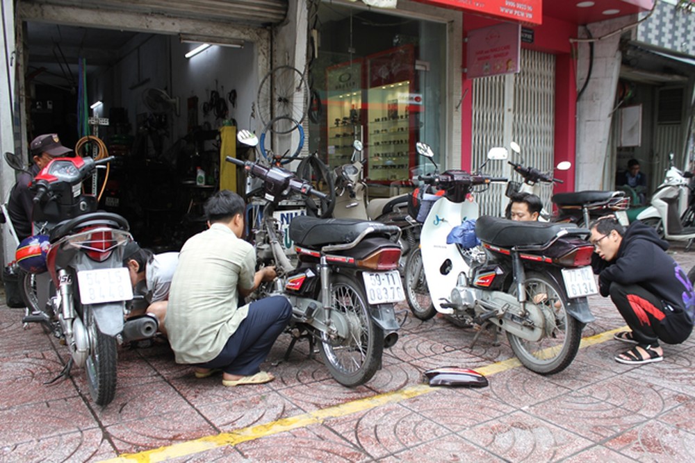 Kinh doanh tiệm sửa xe máy được nhiều người quan tâm